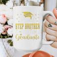 Super Proud Step Brother Of 2025 Graduate Graduation Family Premium Graphic Print Coffee Mug