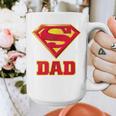 Superman Super Dad Graphic Print Coffee Mug Superman Super Dad Graphic Print Coffee Mug
