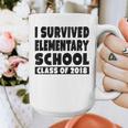 I Survived Elementary School Class Of 2018 Graduation Shirt Graphic Print Coffee Mug