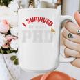 I Survived My Wife's PhD Graduation Slim Fit Shirt Graphic Print Coffee Mug