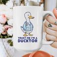 Trust Me I'm a Ducktor Doctor Sayings Graduation Graphic Print Coffee Mug