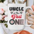 Uncle Of The Fast One Car Racing Dad 1St Birthday Boy Graphic Print Coffee Mug