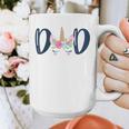 Unicorn Dad Birthday Shirt Matching Family Party Tee T-Shirt Graphic Print Coffee Mug