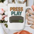 VHS Cassette Retro Analog Nostalgia Theme Graphic Print Coffee Mug