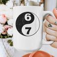Vintage 6 7 Yin Yang Namaste Six Seven Nostalgia Graphic Print Coffee Mug Vintage 6 7 Yin Yang Namaste Six Seven Nostalgia Graphic Print Coffee Mug
