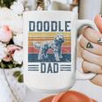 Vintage Doodle Dad Aussie Doodle & Goldendoodle Graphic Print Coffee Mug