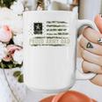 Vintage Proud Army Dad Camo American Flag Veteran Graphic Print Coffee Mug