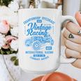 Vintage Racing Automotive Nostalgia Distressed Car Graphic Print Coffee Mug Vintage Racing Automotive Nostalgia Distressed Car Graphic Print Coffee Mug