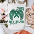 I Wear Green In Memory Of My Mom Liver Cancer Awareness Day Graphic Print Coffee Mug I Wear Green In Memory Of My Mom Liver Cancer Awareness Day Graphic Print Coffee Mug