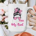 I Wear Pink In Memory Of My Aunt Breast Cancer Awareness Graphic Print Coffee Mug I Wear Pink In Memory Of My Aunt Breast Cancer Awareness Graphic Print Coffee Mug