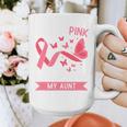 I Wear Pink In Memory Of My Aunt Graphic Print Coffee Mug