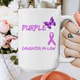 I Wear Purple In Memory Of My Daughter-In-Law Overdose Graphic Print Coffee Mug I Wear Purple In Memory Of My Daughter-In-Law Overdose Graphic Print Coffee Mug