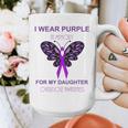 I Wear Purple In Memory For My Daughter Overdose Awareness Graphic Print Coffee Mug