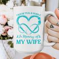 I Wear Teal & Purple In Memory Of My Wife Graphic Print Coffee Mug