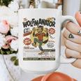 Werewolf Wolfmanator Nostalgia Vintage Halloween Graphic Print Coffee Mug Werewolf Wolfmanator Nostalgia Vintage Halloween Graphic Print Coffee Mug