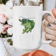 Youth Boy My Lucky Fishing-Shirt Bass Fish Dad Graphic Print Coffee Mug