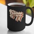 1977 Class Reunion Retro Class Of 77 High School Graduation Graphic Print Coffee Mug