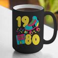 1980 Retro Raised In The 80s Old School Nostalgia Vibes Graphic Print Coffee Mug