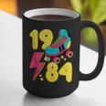 1984 Retro Raised In The 80s Old School Nostalgia Vibes Graphic Print Coffee Mug 1984 Retro Raised In The 80s Old School Nostalgia Vibes Graphic Print Coffee Mug