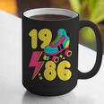 1986 Retro Raised In The 80s Old School Nostalgia Vibes Graphic Print Coffee Mug