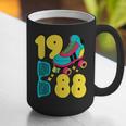 1988 Retro Raised In The 80s Old School Nostalgia Vibes Graphic Print Coffee Mug
