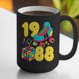 1988 Retro Raised In The 80s Old School Nostalgia Vibes Graphic Print Coffee Mug