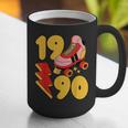 1990 Retro Roller Skate Vintage 90s Nostalgia Collector Graphic Print Coffee Mug 1990 Retro Roller Skate Vintage 90s Nostalgia Collector Graphic Print Coffee Mug