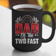 2 Year Old Racing Car Two Fast Birthday 2nd Family Dad Graphic Print Coffee Mug