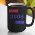 2008 Year Bold Statement Timeless Memory Birthday Graphic Print Coffee Mug