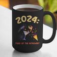 2024 Year Of The Introvert New Year Adventures Graphic Print Coffee Mug 2024 Year Of The Introvert New Year Adventures Graphic Print Coffee Mug