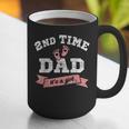 2nd Second Time Dad It's a Girl Gender Reveal Dad Of 2 Kids Graphic Print Coffee Mug