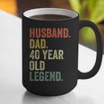 40th Birthday For Men Vintage Dad 1980 Graphic Print Coffee Mug 40th Birthday For Men Vintage Dad 1980 Graphic Print Coffee Mug