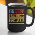 5th Grade Level Complete Shirt Graduation Last Day Of School Graphic Print Coffee Mug