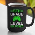 5th Grade Level Unlocked Back To School Gamer Graduation Graphic Print Coffee Mug