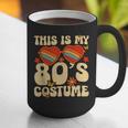 This Is My 80s Costume Vibes Nostalgia 1980s Vintage Fashion Graphic Print Coffee Mug