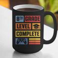 8th Grade Graduation Shirt 2024 Gamer Level Eighth Birthday Graphic Print Coffee Mug