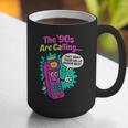The 90s Are Calling Retro 90s Kid Nostalgia Gag Meme Graphic Print Coffee Mug