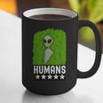Alien Avoids Humans Sarcastic Introvert Humor Graphic Print Coffee Mug