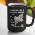 American Eskimo Dog Mom Eskie Dad Art Eskie Lover Quote Graphic Print Coffee Mug
