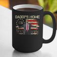 American Flag Trump 2024 Daddy's Home We The People Graphic Print Coffee Mug