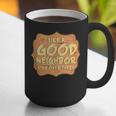 Antisocial Like A Good Neighbor Stay Over There Introvert Graphic Print Coffee Mug Antisocial Like A Good Neighbor Stay Over There Introvert Graphic Print Coffee Mug