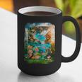 Aqua In The Skies Frutiger Aero Graphic Print Coffee Mug