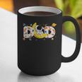 Astronaut Dad Space Birthday Planets Party Matching Family Graphic Print Coffee Mug