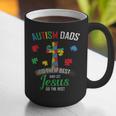 Autism Dad Son Father Autistic Kid Awareness Jesus Christian Graphic Print Coffee Mug