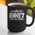 Back To School 2027 Baseball 2027 Graduation Class Of 2027 Graphic Print Coffee Mug