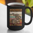 Ball Python Snake Introvert Ball Python Graphic Print Coffee Mug Ball Python Snake Introvert Ball Python Graphic Print Coffee Mug
