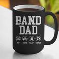 Band Dad Pay Drive Clap Repeat Marching Band Dad Graphic Print Coffee Mug