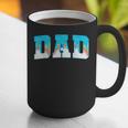 Baseball Dad Ice Cream Drip Happy Fathers Day Graphic Print Coffee Mug