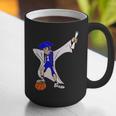 Basketball Dabbing Shirt Senior Graduation Him Her Graphic Print Coffee Mug