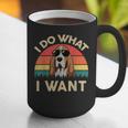 Basset Hound Shirts I Do What I Want Basset Hound Dad Graphic Print Coffee Mug